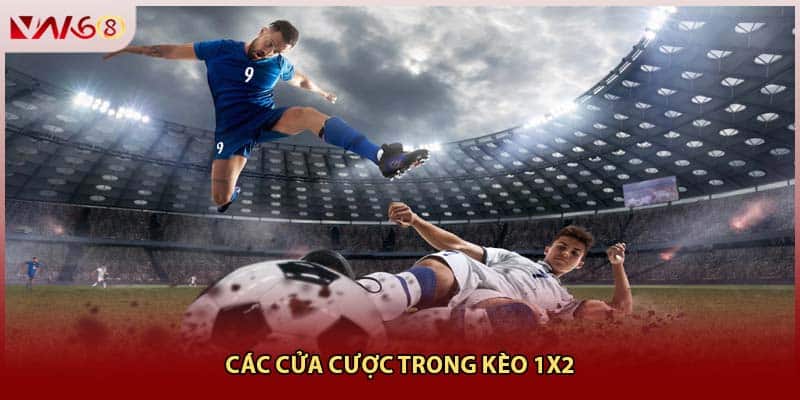 Các cửa cược trong kèo 1X2
